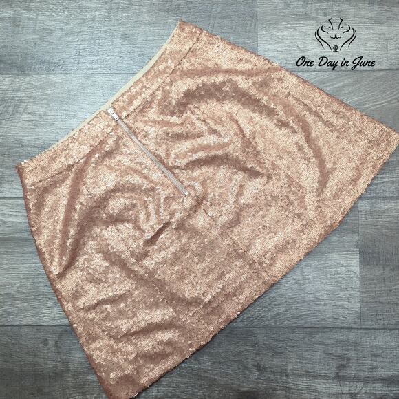 Decree Sequin Mini Skirt Size M - Picture 5 of 5